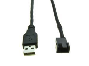 USB to 4Pin 3Pin Female PC Fan Cooling Converter Cable USB2.0 to 3 Pin Male Connector PC external 5V fan Power supply Cable USB to 4Pin 3Pin Female PC Fan Cooling Converter Cable USB2.0 to 3 Pin Male Connector PC external 5V fan Power supply Cable