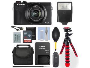 Canon PowerShot G7X Mark III Digital Camera Black+ 32GB Deluxe Accessory Package