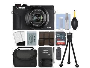 Canon PowerShot G7X Mark III 20.2MP 4K Digital Camera 4.2x Zoom Black + 16GB Kit Canon PowerShot G7X Mark III 20.2MP 4K Digital Camera 4.2x Zoom Black + 16GB Kit