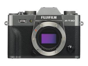Fujifilm X Series X-T30 - Digital camera - mirrorless - 26.1 MP - APS-C - 4K / 30 fps - body only - Wi-Fi, Bluetooth - charcoal silver Fujifilm X Series X-T30 - Digital camera - mirrorless - 26.1 MP - APS-C - 4K / 30 fps - body only - Wi-Fi, Bluetooth - charcoal silver