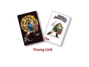 New Young Link Amiibo NFC TAG Card for NS Switch Wii U 3DS Super Smash Bros. New Young Link Amiibo NFC TAG Card for NS Switch Wii U 3DS Super Smash Bros.