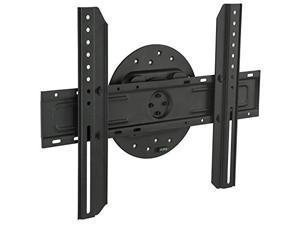 mountit! tv wall mount landscape to portrait rotation, fixed mounting bracket, lowprofile for samsung, sony, toshiba, sharp, lg, element, westinghouse, tcl 32 to 60 inch some 70" tvs, 110 lbs
