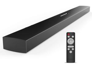 Meidong Sound Bars for TV 26-inches 60-Watts 6 Speakers Bluetooth 4.2 Soundbar Wired & Wireless Stereo Sound Optical/RCA/Aux/Bluetooth 4.2 Remote Control Meidong Sound Bars for TV 26-inches 60-Watts 6 Speakers Bluetooth 4.2 Soundbar Wired & Wireless Stereo Sound Optical/RCA/Aux/Bluetooth 4.2 Remote Control