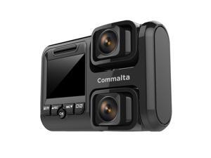 Commalta Dash Cam,Dash Camera for Cars Front with LCD Screen , Gravity Sensor, WDR, Loop Recording, Motion Detection, Night Vision