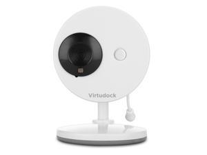 Virtudock Baby Monitor with Remote Pan-Tilt-Zoom Camera|Keep Babies Safe with Large Screen, Night Vision, Talk Back, Room Temperature, Lullabies
