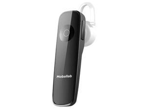 Moballab Headphone Wireless Bluetooth Comfortable Fit Microphone for Cellphone/PC/Tablet