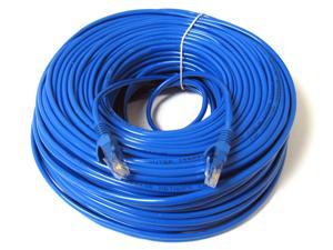 200FT 200 FT RJ45 CAT6 CAT 6 HIGH SPEED ETHERNET LAN NETWORK BLUE PATCH CABLE