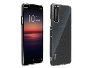 Case for Sony Xperia 1 2 Soft Silicone Matte Clear + Flexible screen protector Case for Sony Xperia 1 2 Soft Silicone Matte Clear + Flexible screen protector