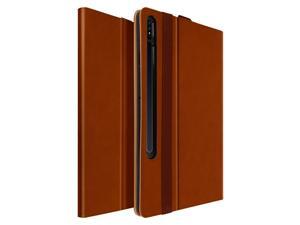 Back cover Samsung Galaxy Tab S7 11.0 in satin leather with stand function Brown Back cover Samsung Galaxy Tab S7 11.0 in satin leather with stand function Brown