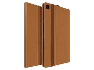 Case Galaxy Tab A7 10.4 2020 Satin Leather Card holder Function Support Brown Case Galaxy Tab A7 10.4 2020 Satin Leather Card holder Function Support Brown