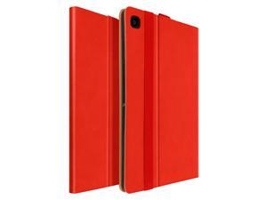 Case the Galaxy Tab A7 10.4 2020 Satin Leather Card holder Function Support red Case the Galaxy Tab A7 10.4 2020 Satin Leather Card holder Function Support red