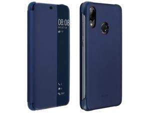 Official Huawei Smart View flip case for Huawei P20 Lite - Dark blue