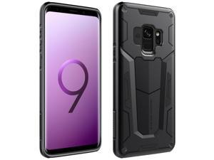 Nillkin defender shockproof rear case for Samsung Galaxy S9, 3D Design - Black Nillkin defender shockproof rear case for Samsung Galaxy S9, 3D Design - Black