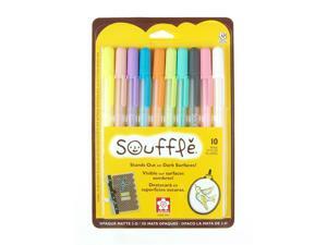 Sakura 58350 10-Piece Blister Card Souffle Assorted Color 3-Dimensional Opaque Ink Pen Set Sakura 58350 10-Piece Blister Card Souffle Assorted Color 3-Dimensional Opaque Ink Pen Set