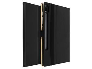 Stand Folio Case with Card Slots for Samsung Galaxy Tab S6 10.5 Satin- Black Stand Folio Case with Card Slots for Samsung Galaxy Tab S6 10.5 Satin- Black