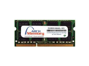 Certified for Synology D3NS1866L-4G 4 GB DDR3L-1866 PC3L-14900 204-Pin So-dimm RAM for DiskStation DS918+ by Arch Memory Certified for Synology D3NS1866L-4G 4 GB DDR3L-1866 PC3L-14900 204-Pin So-dimm RAM for DiskStation DS918+ by Arch Memory