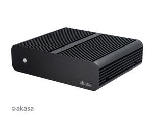 AKASA Euler fanless case for thin mini-ITX systems ( Model Number: AK-ITX05M-BK ) AKASA Euler fanless case for thin mini-ITX systems ( Model Number: AK-ITX05M-BK )