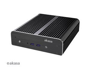 Akasa Newton S Fanless case for 5th Gen Intel NUC board, 2.5" SATA HDD/SSD inc VESA mount, USB 3.0 (A-NUC15-M1B) Akasa Newton S Fanless case for 5th Gen Intel NUC board, 2.5" SATA HDD/SSD inc VESA mount, USB 3.0 (A-NUC15-M1B)