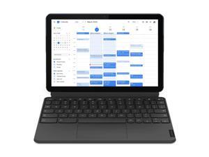 Lenovo Chromebook Duet Laptop, 10.1" FHD IPS Touch  400 nits, MediaTek Helio P60T,  ARM Mali-G72 MP3 Graphics, 4GB, 128GB eMMC, Chrome Os