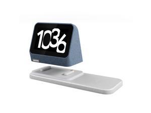 Lenovo Smart Clock Gen 2, Blue, with Charging Station, 3.97"" IPS Touch, 1GB, 8GB eMMC