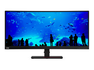 Lenovo ThinkVision T34w-20 34-inch Curved 21:9 Ultrawide Monitor with USB Type-C Lenovo ThinkVision T34w-20 34-inch Curved 21:9 Ultrawide Monitor with USB Type-C
