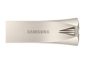 Samsung MUF-256BE3 MAI 256GB USB 3.1 Flash Drive r300MB/s Samsung Bar Plus Champagne Silver Metal Casing Bulk