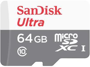 SanDisk Kit of Qty 1 x SanDisk Ultra 64GB microSDXC SDSQUNR-064G-GN3MN with Case SanDisk Kit of Qty 1 x SanDisk Ultra 64GB microSDXC SDSQUNR-064G-GN3MN with Case