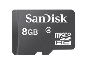 NEW Authentic SANDISK 4GB microSDHC Memory Card w/ SD Adapter~Jewel Case 