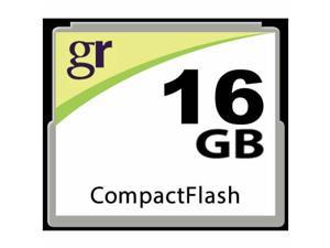 Gigaram CF-16GB-LI CBQ 16GB 50pin CF r40MB/s w13MB/s 133X Gigaram CF Card w/ GR Label Bulk