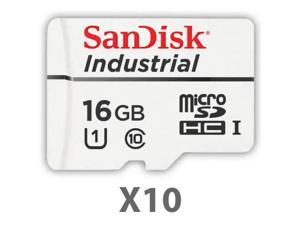 8GB SanDisk Industrial MLC MicroSD SDHC UHS-I Class 10 SDSDQAF3-008G-I with SanDisk Adapter