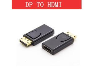 Black Display Port DP Male To HDMI Female Converter Cable Adapter Video Audio connector for HDTV PC Application in Multimedia Black Display Port DP Male To HDMI Female Converter Cable Adapter Video Audio connector for HDTV PC Application in Multimedia