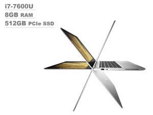 Refurbished: HP Elitebook 1030 X360 G2 2-in-1 13.3" Full HD FHD(1920x1080) Touchscreen Business Laptop (Intel i7-7600U, 8GB RAM, 512GB PCIe NVMe SSD) Backlit, Thunderbolt, Fingerprint, Windows 10 Pro (Renewed)