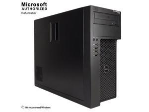 Dell Precision T1700 Tower Desktop PC, Intel Quad Core i7-4770 up to 3.9GHz, 16G DDR3, 512G SSD + 2T, DVD, WiFi, BT 4.0, Windows 10 64 Bit-Multi-Language Supports English/Spanish/French(Renewed)