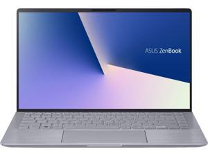 ASUS Zenbook 14 Laptop - AMD Ryzen 5-8GB RAM - NVIDIA GEFORCE MX350-256GB SSD - Win 10, Light Gray (Q407IQ-BR5N4)