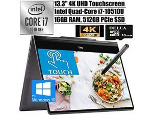 Dell Inspiron 13 7000 2020 Premium 2-in-1 Laoptop I 13.3" 4K UHD Touchscreen I Intel 4-Core i7-10510U I 16GB RAM 512GB PCIe SSD I Backlit FP Thunderbolt 3 Pen Win 10 (Renewed) Dell Inspiron 13 7000 2020 Premium 2-in-1 Laoptop I 13.3" 4K UHD Touchscreen I Intel 4-Core i7-10510U I 16GB RAM 512GB PCIe SSD I Backlit FP Thunderbolt 3 Pen Win 10 (Renewed)