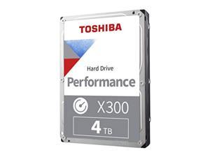 Toshiba X300 4TB Performance  and  Gaming 3.5-Inch Internal Hard Drive - CMR SATA 6.0 GB/s 7200 RPM 128 MB Cache - HDWE140XZSTA (HDWE140XZSTA)