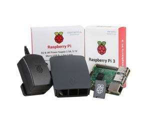 Raspberry Pi 3 Desktop Starter Kit (Black) Raspberry Pi 3 Desktop Starter Kit (Black)
