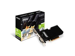MSI Computer GeForce GT 710 1GB DirectX 12 PCIe x16 2.0 Low Profile Graphic Card (GT 710 1GD3H LPV1) MSI Computer GeForce GT 710 1GB DirectX 12 PCIe x16 2.0 Low Profile Graphic Card (GT 710 1GD3H LPV1)