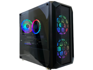 Cobratype Constrictor Gaming Desktop PC - Ryzen 5600X, RX 570, 16GB DDR4, 1TB SSD