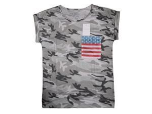 Kancehinage Summer Camouflage top short sleeves Kancehinage Summer Camouflage top short sleeves