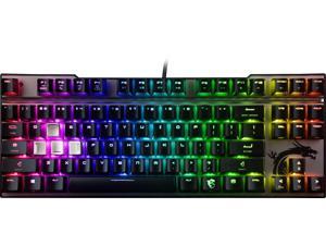 MSI Vigor GK70 Mechanical GAMING Keyboard, Cherry MX RGB Silver, RGB Backlit 87 Keys