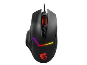 MSI CLUTCH GM20 Gaming Mouse Wired RGB Glare Dragon Spirit Lamp Of Faith Chicken Mouse Gaming Mouse Ergonomics Black