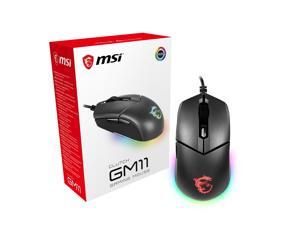 MSI Clutch GM11 Wired GAMING Mouse, RGB Mystic Light, Symmetrical Design MSI Clutch GM11 Wired GAMING Mouse, RGB Mystic Light, Symmetrical Design