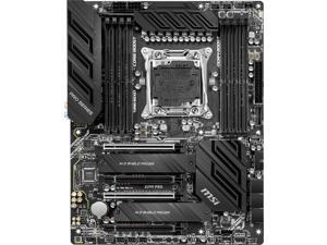 MSI X299 PRO LGA2066 Intel X299 USB3.2 Gen2x2 ATX Motherboard MSI X299 PRO LGA2066 Intel X299 USB3.2 Gen2x2 ATX Motherboard