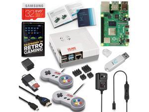 Vilros Raspberry Pi 4 Retro Gaming Kit with SNES Style Controllers and NES Style Case (2GB RAM) Vilros Raspberry Pi 4 Retro Gaming Kit with SNES Style Controllers and NES Style Case (2GB RAM)