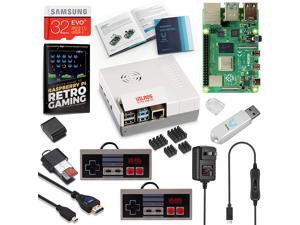 Vilros Raspberry Pi 4 NES Stlye Retro Gaming Kit-Includes 2 NES Style Gamepads and NES Style Case (8GB RAM) Vilros Raspberry Pi 4 NES Stlye Retro Gaming Kit-Includes 2 NES Style Gamepads and NES Style Case (8GB RAM)