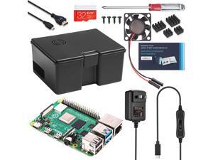 Vilros Raspberry Pi 4 Use and Store Starter Kit (8GB, Black Case) Vilros Raspberry Pi 4 Use and Store Starter Kit (8GB, Black Case)