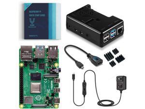 Raspberry Pi 4 Model B Basic Starter Kit with Black Fan Cooled ABS Case (8GB RAM) Raspberry Pi 4 Model B Basic Starter Kit with Black Fan Cooled ABS Case (8GB RAM)