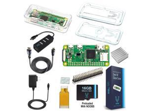 Vilros Raspberry Pi Zero W Complete Starter Kit - Clear Kit Vilros Raspberry Pi Zero W Complete Starter Kit - Clear Kit