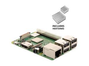 Vilros Raspberry Pi 3 Model B+ (B Plus) With set of 2 Aluminum Heatsink Vilros Raspberry Pi 3 Model B+ (B Plus) With set of 2 Aluminum Heatsink